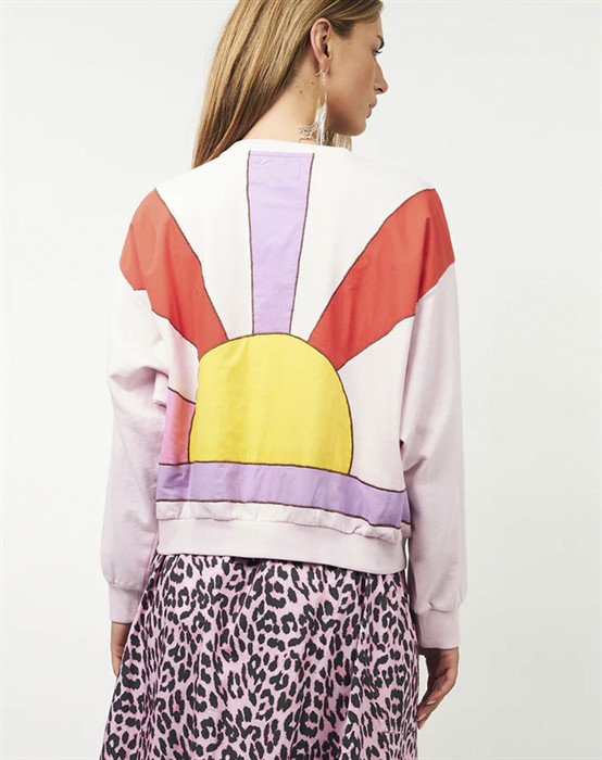 Lollys Laundry - Sydney LL Sunset Sweatshirt - Light Pink